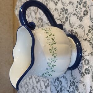 Demdaco Blueberry Cottage Creamer